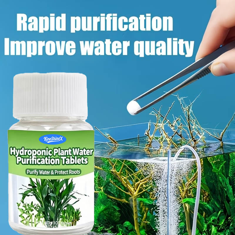 Planted Aquarium Equipment - Hidroponik Su Arıtma Tabletleri - Akvaryumlar,