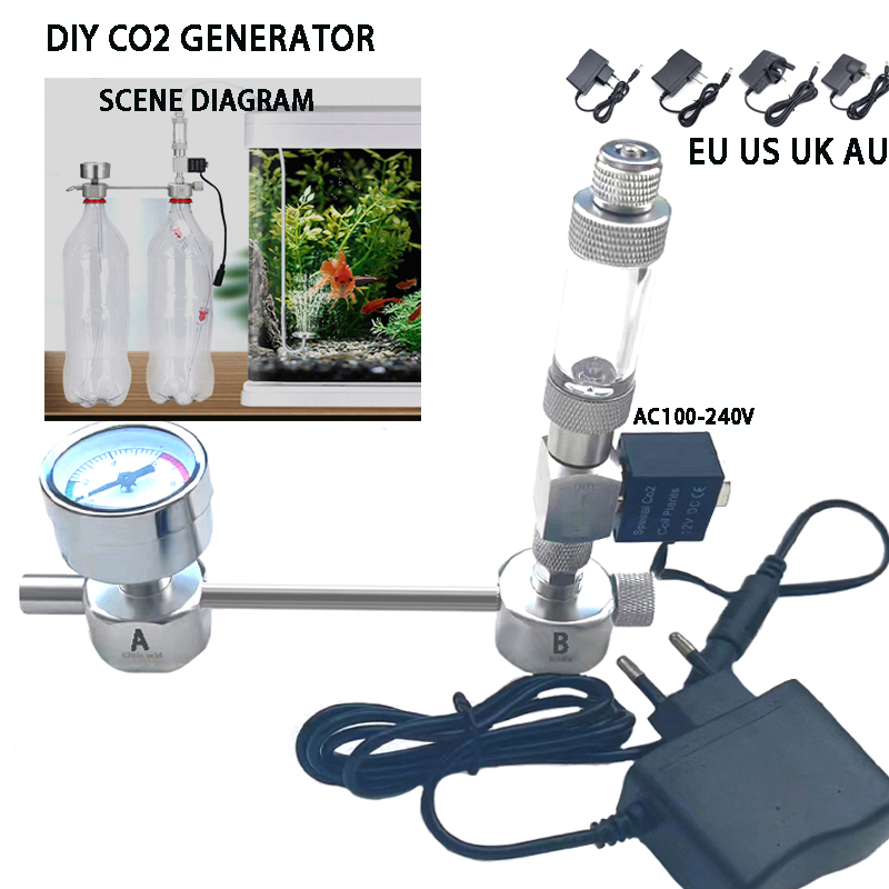 Planted Aquarium Kit - Akvaryum DIY CO2 Jeneratör Sistem Kiti