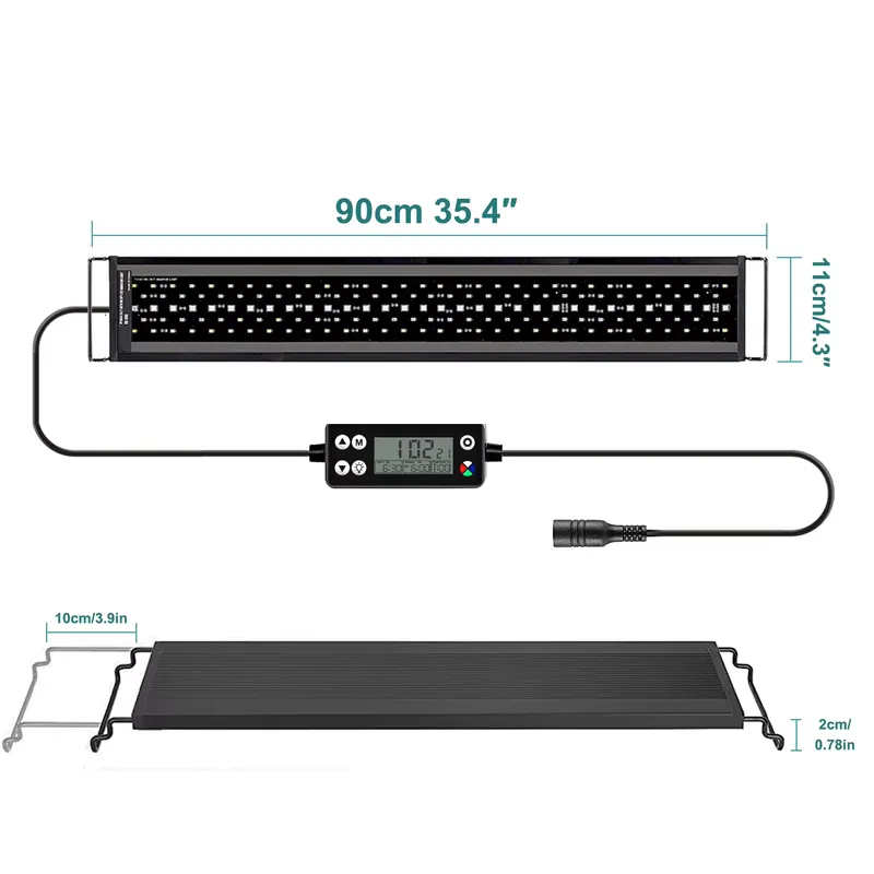 Aquarium Plant Light Spectrum - SIROKA SRK-YFT 90 cm Tam Spektrumlu
