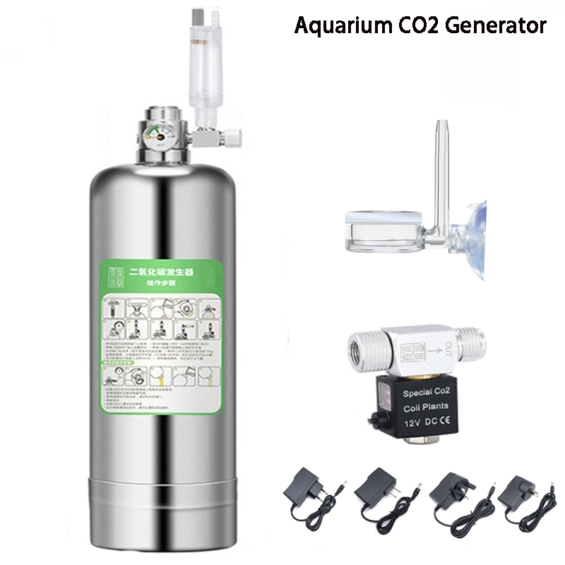 Planted Aquarium Kit - Akvaryum CO2 Jeneratör sistemi Kiti Paslanmaz