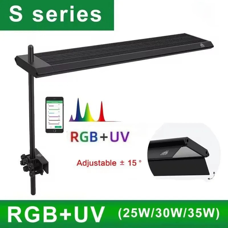 Planted Aquarium Uv Light - S300/400/450Pro Ver.3 RGB + UV Tam