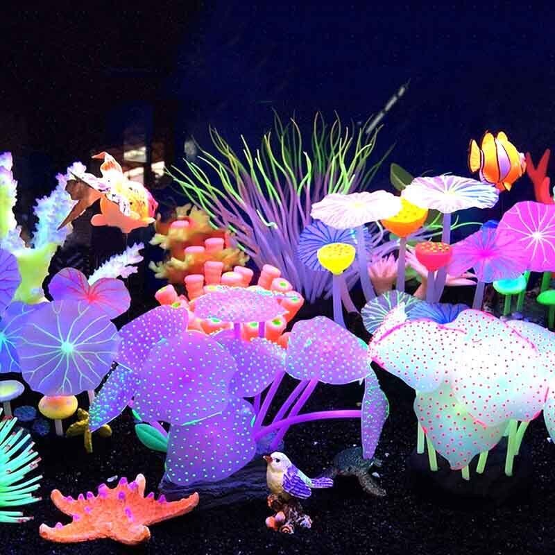 Silikon Parlayan Peyzaj Yapay  - Aquarium Plant Live incelemesi ve fiyatı