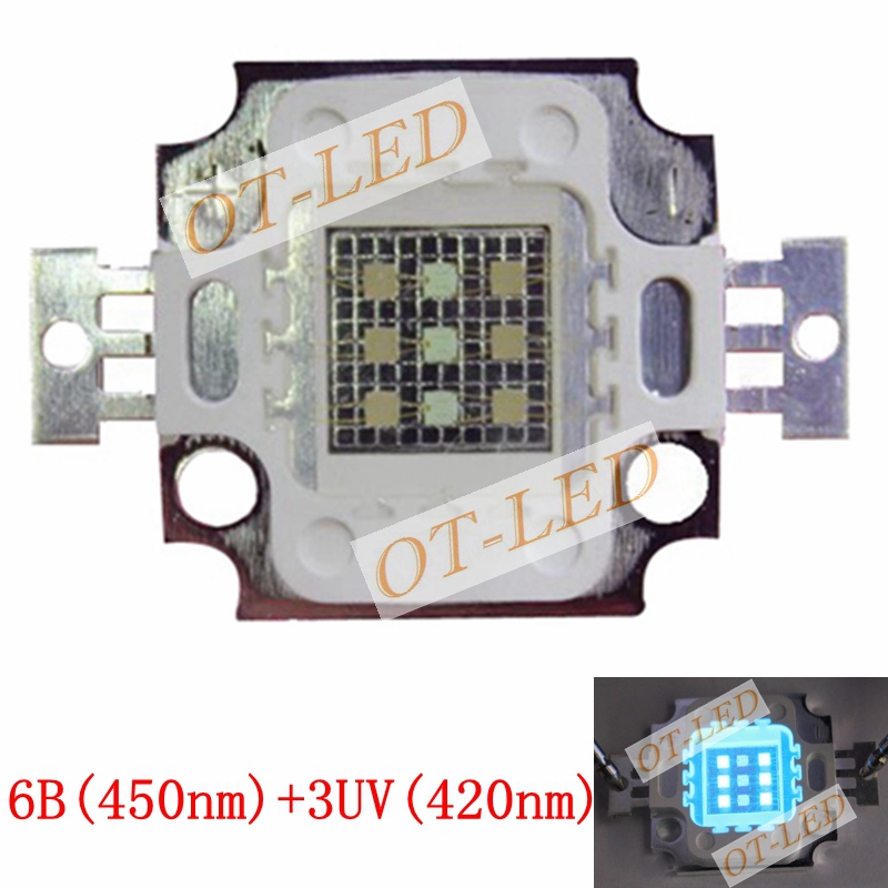 Yeni 5 adet 10W kare aktinik h - Planted Aquarium Uv Light incelemesi ve fiyatı