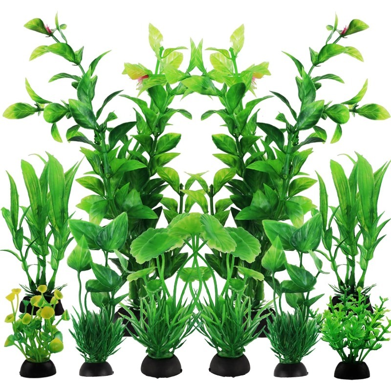 10 adet/takım Yapay Akvaryum B - Aquarium Plant Vine incelemesi ve fiyatı