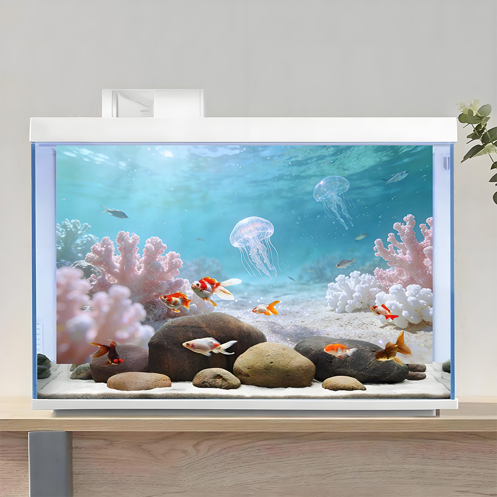 Beyaz kumlu plaj ve pembe merc - Aquarium Sand White incelemesi ve fiyatı