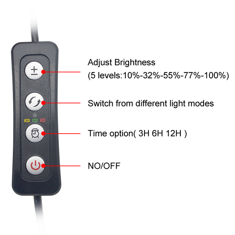 Akvaryum LED ışık 16-64CM balı - Aquarium Plant Light Spectrum incelemesi ve fiyatı