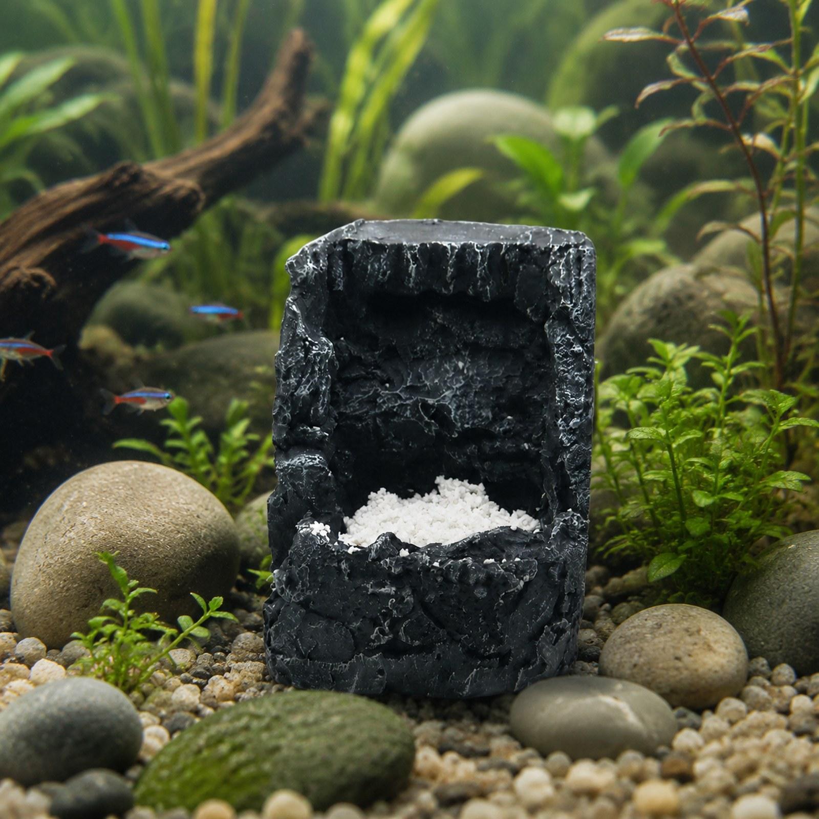 Akvaryum Dağ Manzaralı Taş ve  - Aquarium Sand White incelemesi ve fiyatı