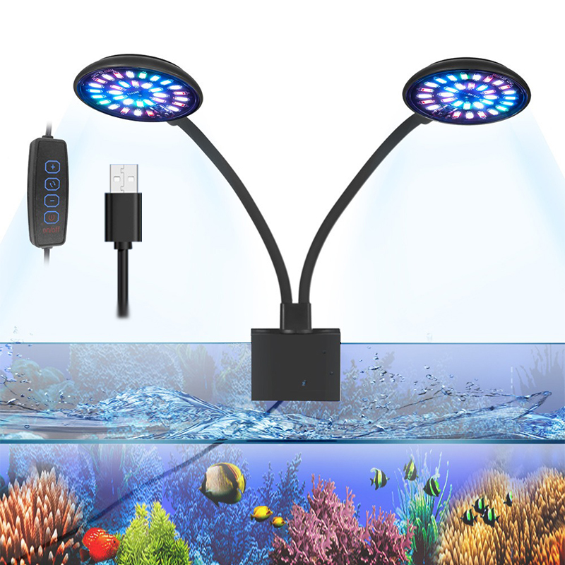 USB Akvaryum LED Işık Balık Ta - Aquarium Plant Light Spectrum incelemesi ve fiyatı