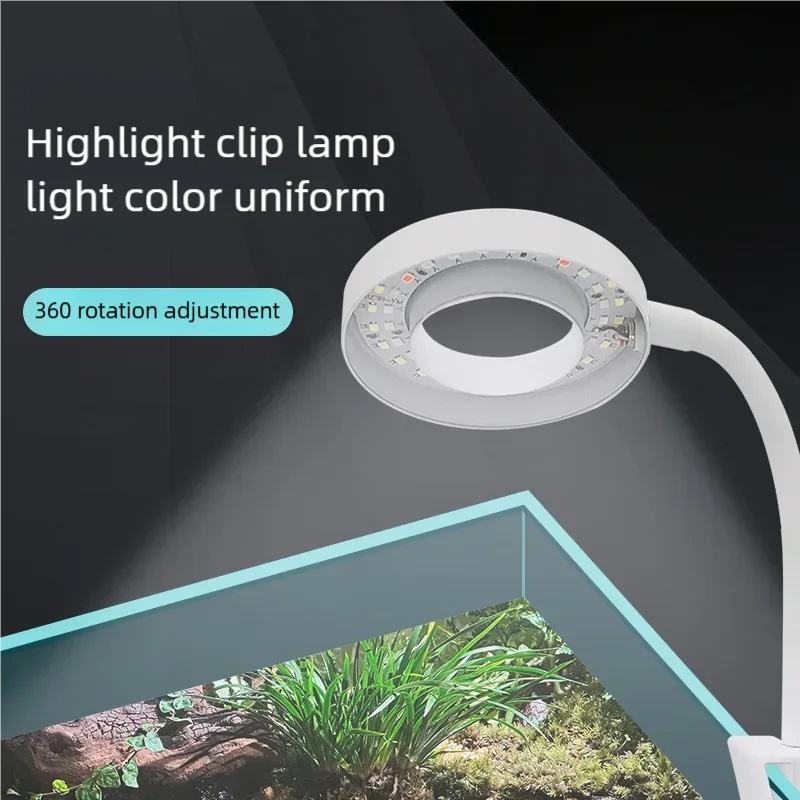 3W LED Klipsli Akvaryum Lambas - Aquarium Plant Light Spectrum incelemesi ve fiyatı