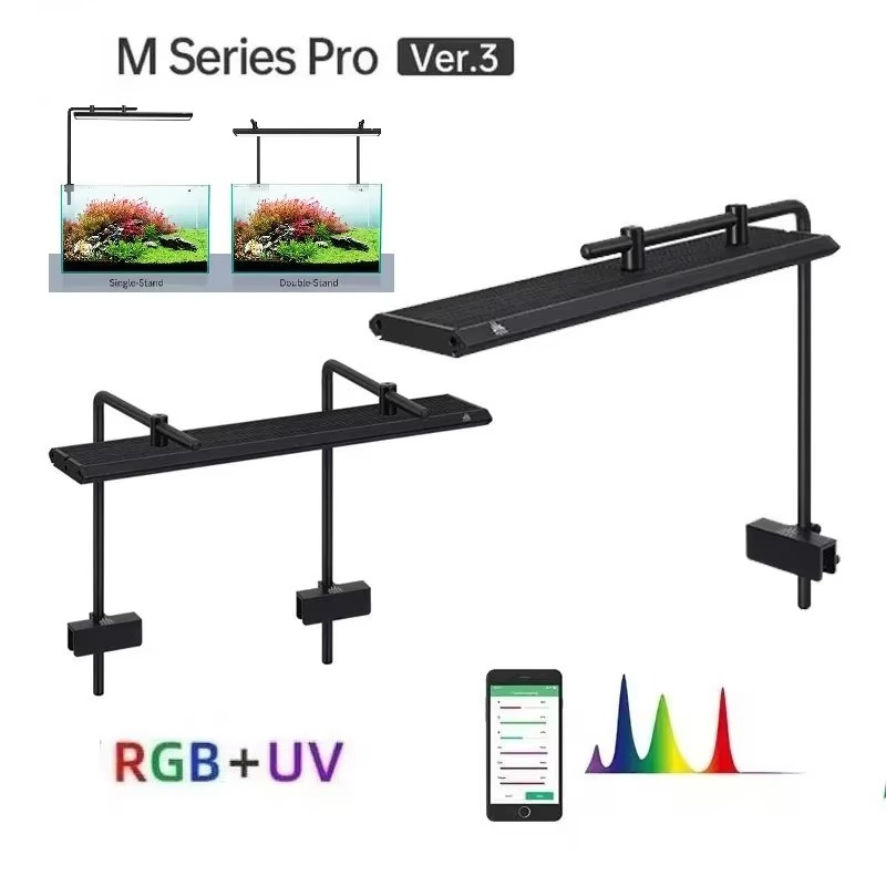 M Serisi Braketli RGB+UV Tatlı - Planted Aquarium Uv Light incelemesi ve fiyatı