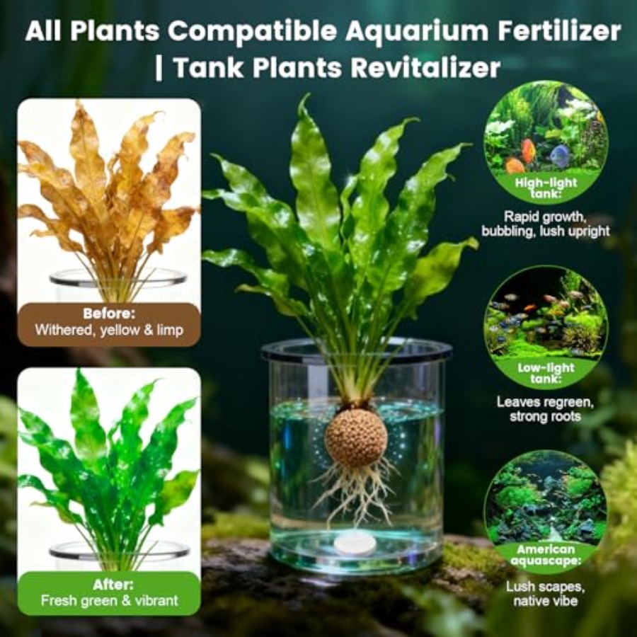 Kök Bitkileri İçin Tabletler,  - Planted Aquarium Fertilizer incelemesi ve fiyatı
