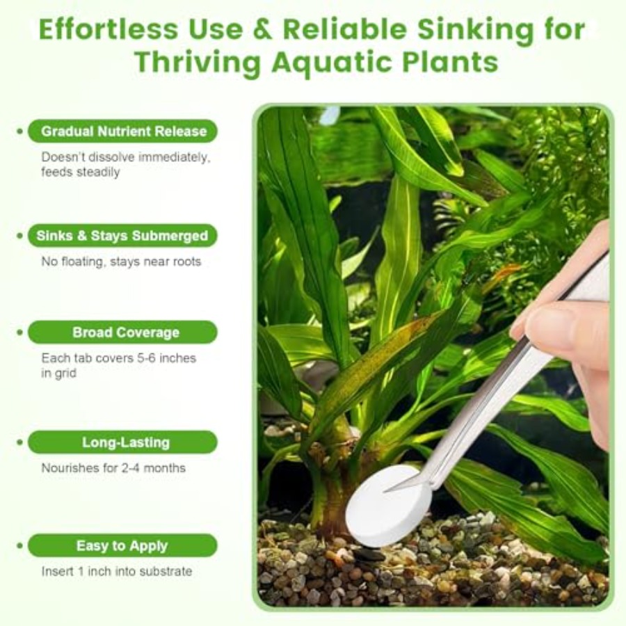 Kök Bitkileri İçin Tabletler,  - Planted Aquarium Fertilizer incelemesi ve fiyatı
