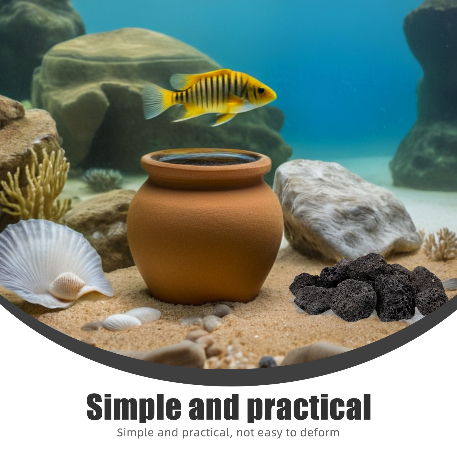 1 paket doğal volkanik taşlar  - Aquarium Planted Aquarium incelemesi ve fiyatı