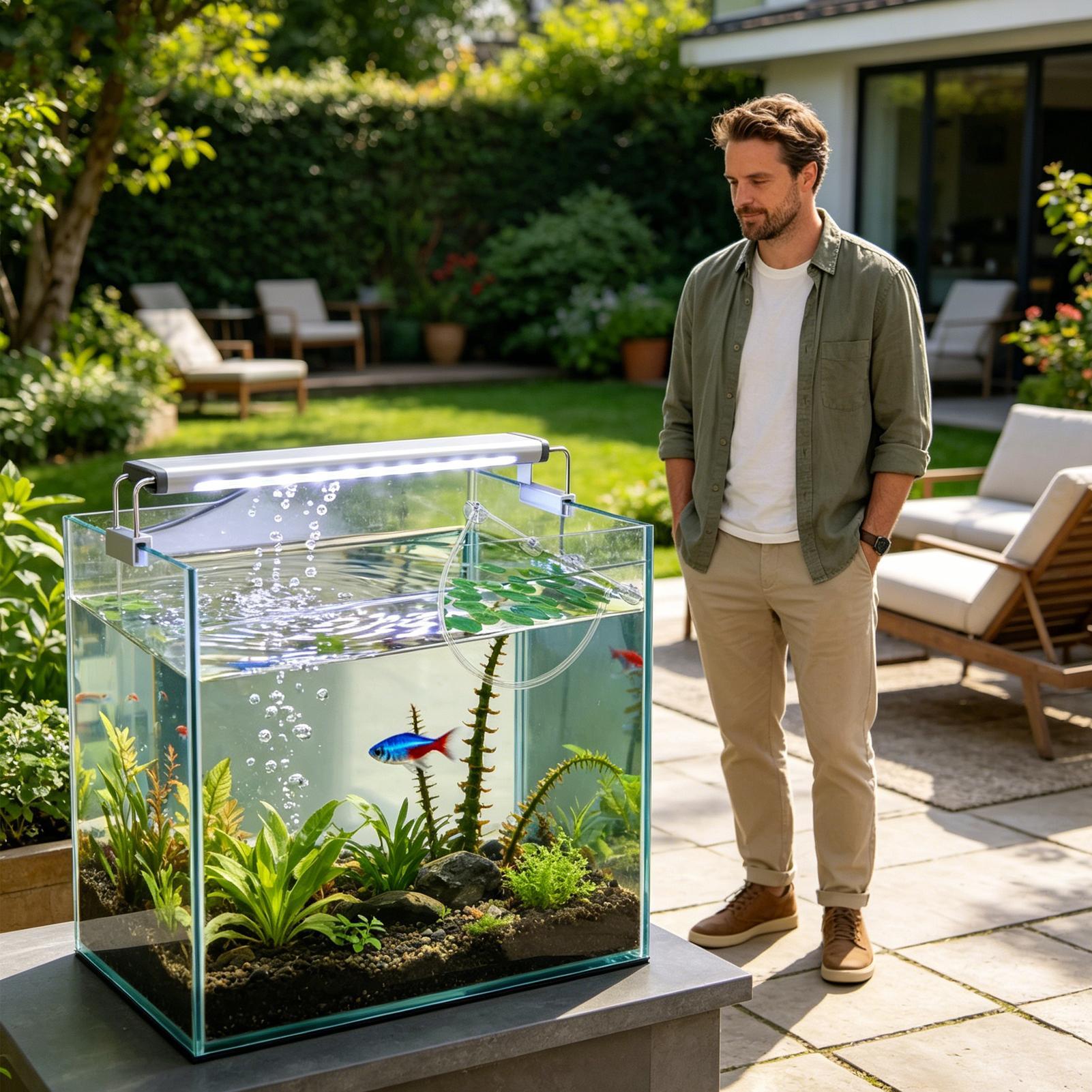 Akvaryum Yüzen Bitki Bariyeri  - Planted Aquarium Tank Kit incelemesi ve fiyatı
