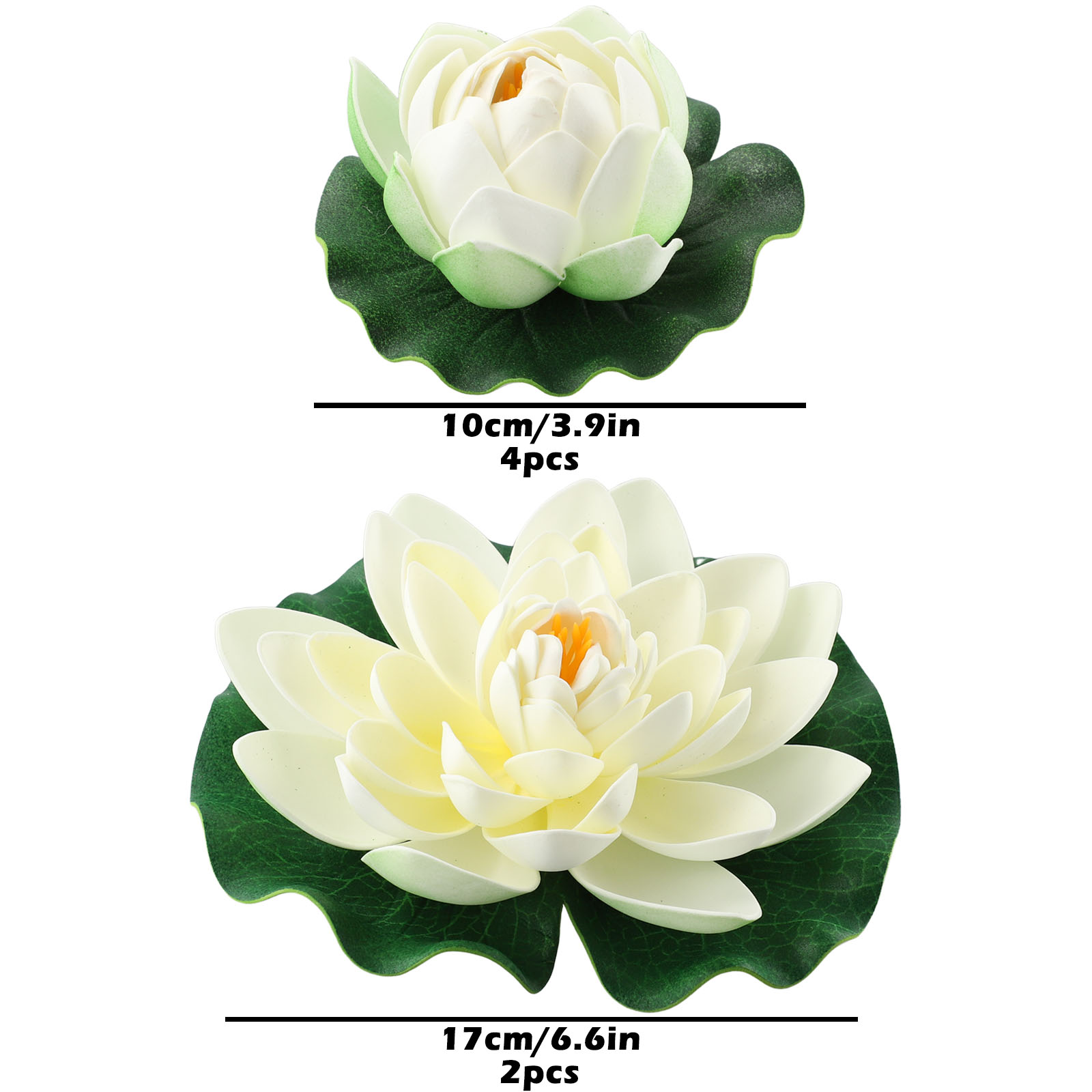 6 adet beyaz yapay Lotus benze - Planted Aquarium Kit incelemesi ve fiyatı