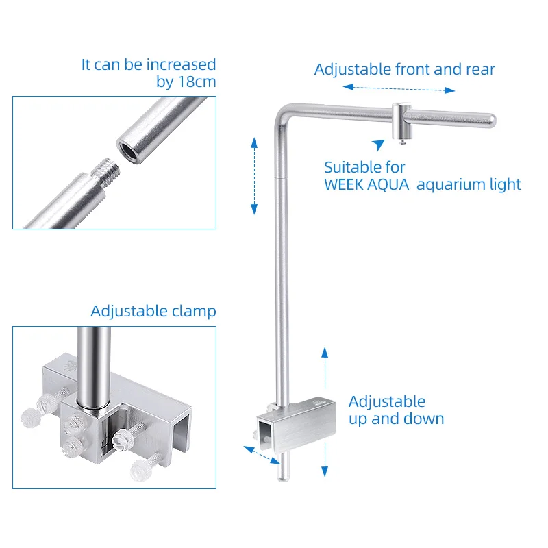 Hafta Aqua Işık Standı Evrense - Planted Aquarium Equipment incelemesi ve fiyatı